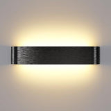 OOWOLF 16" Indoor Led Wall Light 12W 1200 Lumen Black Light Fixture