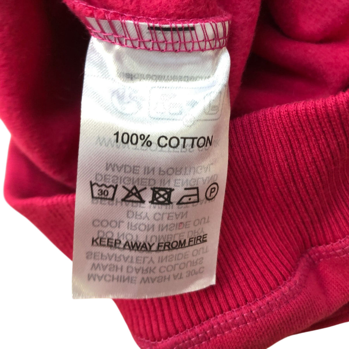 Trotters Kid's Sweatshirt Size 4-5 Years Girls Floral Heart Design Pink Cotton
