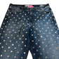 River Island Distressed Patchwork Relaxed Fit Jeans UK16