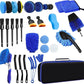 31 Piece Car Washing Tool Set Complete Cleaning Kit Blue Accessories