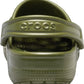 CROCS Classic Clogs Size 9M/10W Green Unisex Lightweight Comfortable Sandals