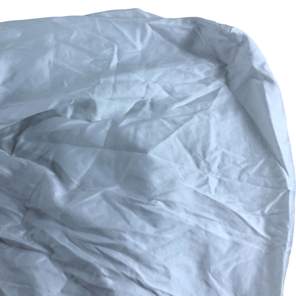 Emperor Fitted Sheet 100 Cotton White Soft Bedding 200 x 200cm