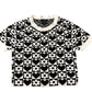 River Island 915 Kids Sweater Black White Floral Heart Pattern 12-13 Years