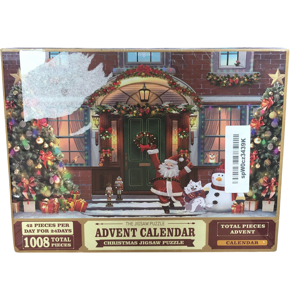 Advent Calendar Christmas Jigsaw Puzzle 1008 Pieces Unique Gift Idea