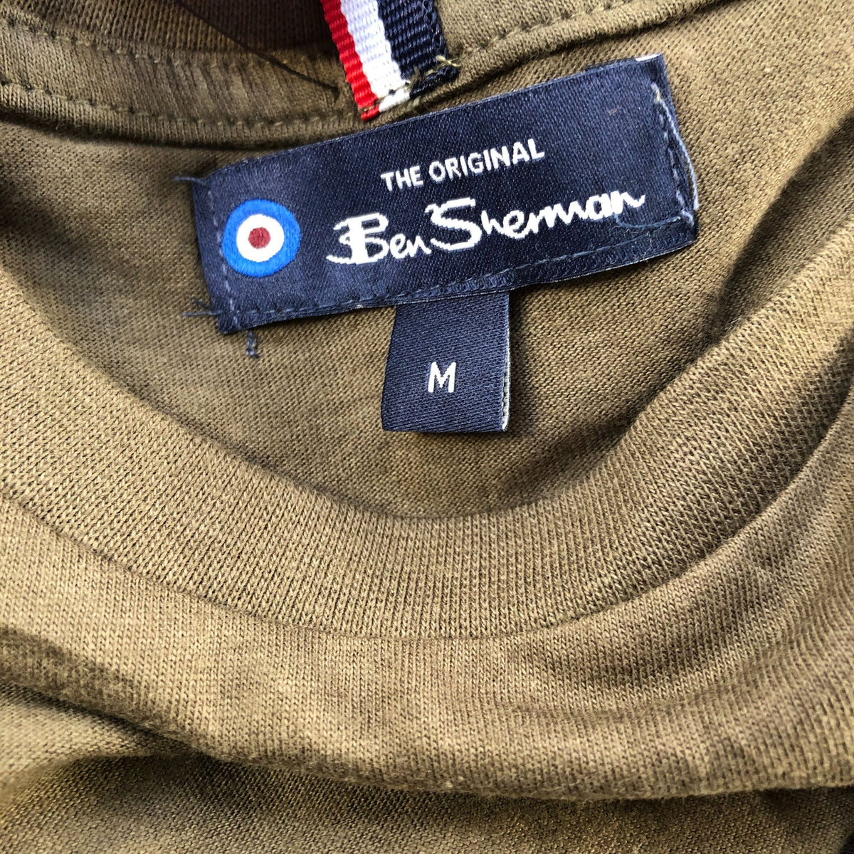 Ben Sherman Khaki T-Shirt Size M