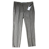 River Island Skinny Fit Trousers W38R L32 Men's Beige Formal Pants