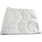 Soft And Light Breathable Duvet 120 X 140 Cm 4 Tog Cotbed White Cover