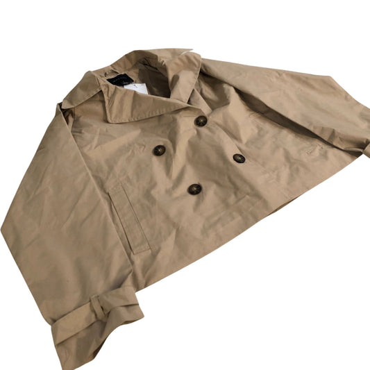 Brave Soul Women's Crop Khaki Double Breasted Casual Jacket UK10