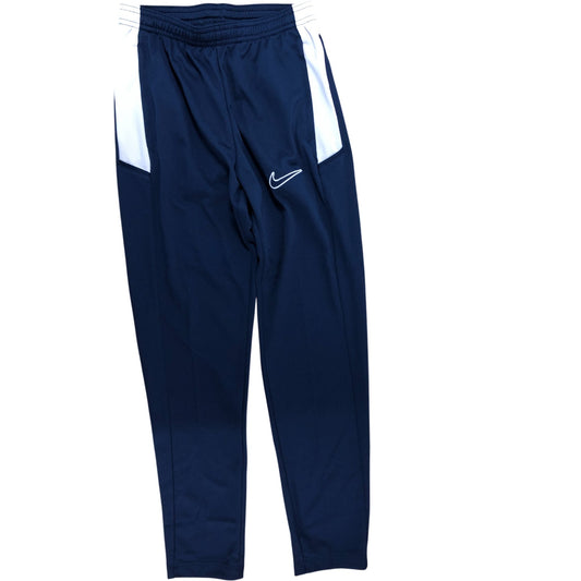 Nike Dri-FIT Track Trousers M Men's Sports Activewear Navy White Side Panels