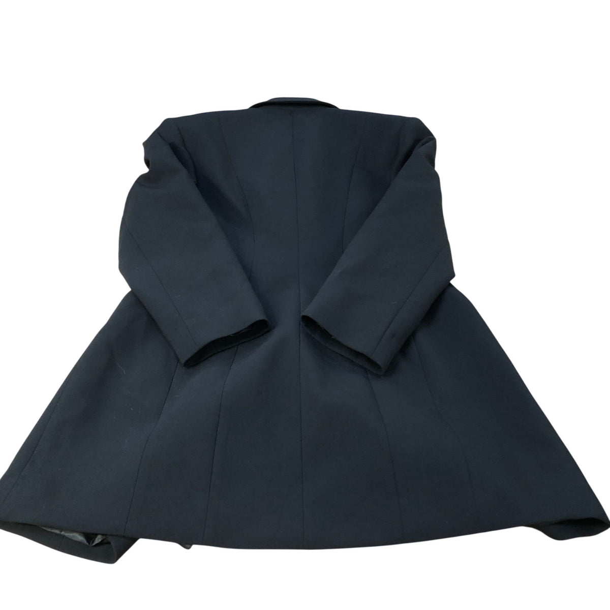 River Island Double Breasted Blazer Jacket UK12 Women's Black Satin Lapel Smart