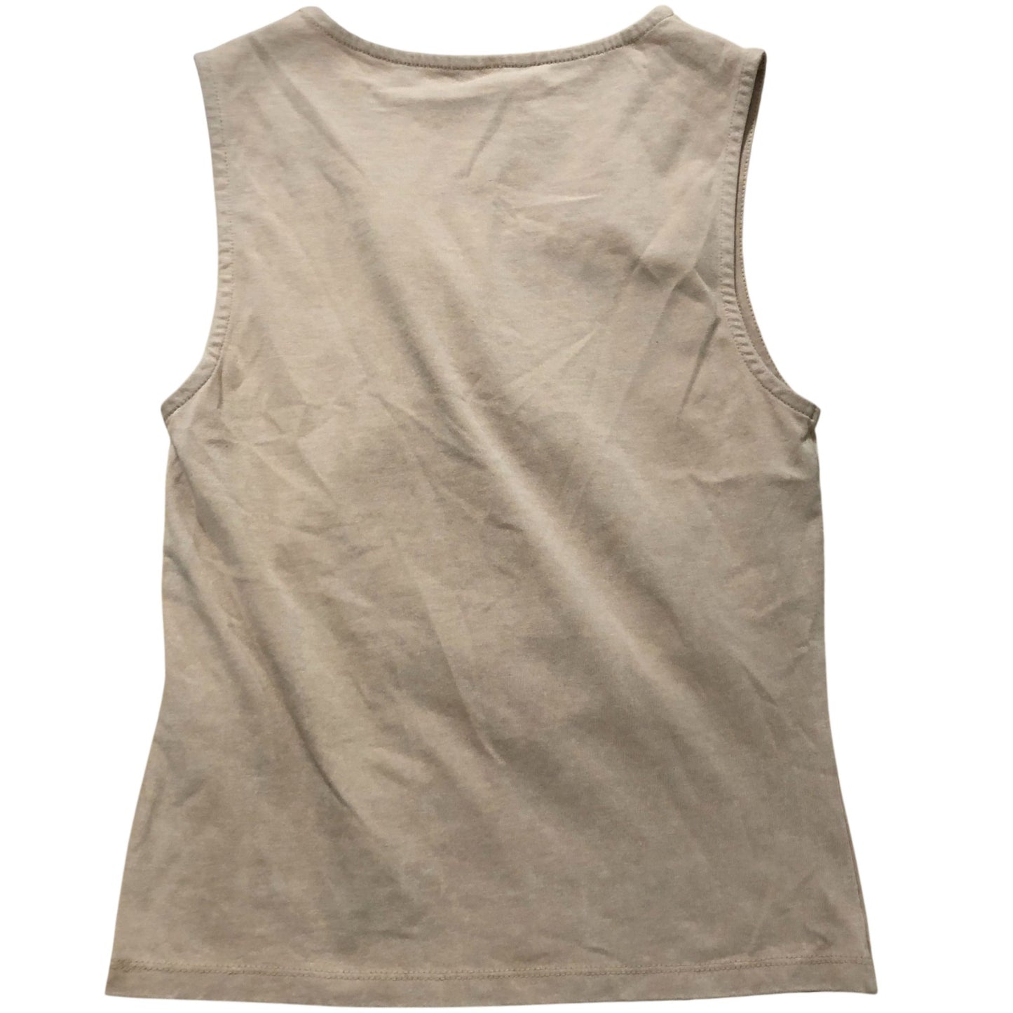 River Island Studio Knot Front Top Size 8 Women's Sleeveless Casual Blush Pink