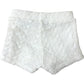 Design Arc Girls Shorts 12-18 Months White Lace Fashion Casual Summer