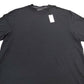 River Island Black Essentials T-Shirt XL Men's Soft Cotton Short Sleeves