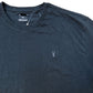 Men's Classic T-Shirt Regular Fit Black Cotton Short Sleeve 2XL
