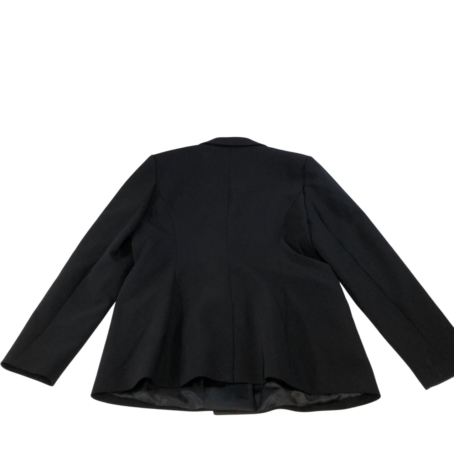 River Island Women's Black Blazer Tailored Satin Lapel Smart Jacket UK16