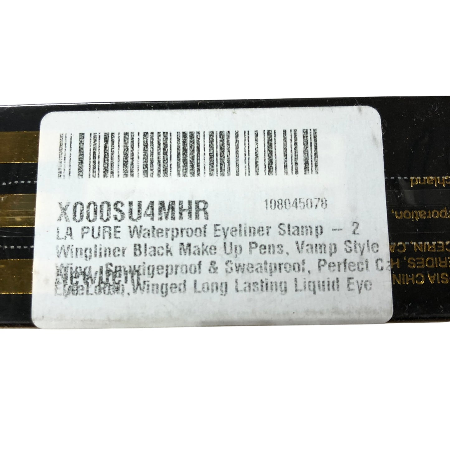 LA PURE Waterproof Eyeliner Stamp Vamp Style Winged Make Up Eye 10mm New