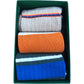 The Socks Company 3 Pack Women's Colourful Crew Socks Size UK 3.5-7