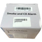 Smoke And CO Alarm Battery Powered LCD Display Easy Installation 85dB Alarm