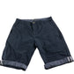 Fluid Chino Shorts Men's Navy Blue Casual Cotton Summer Wear Medium