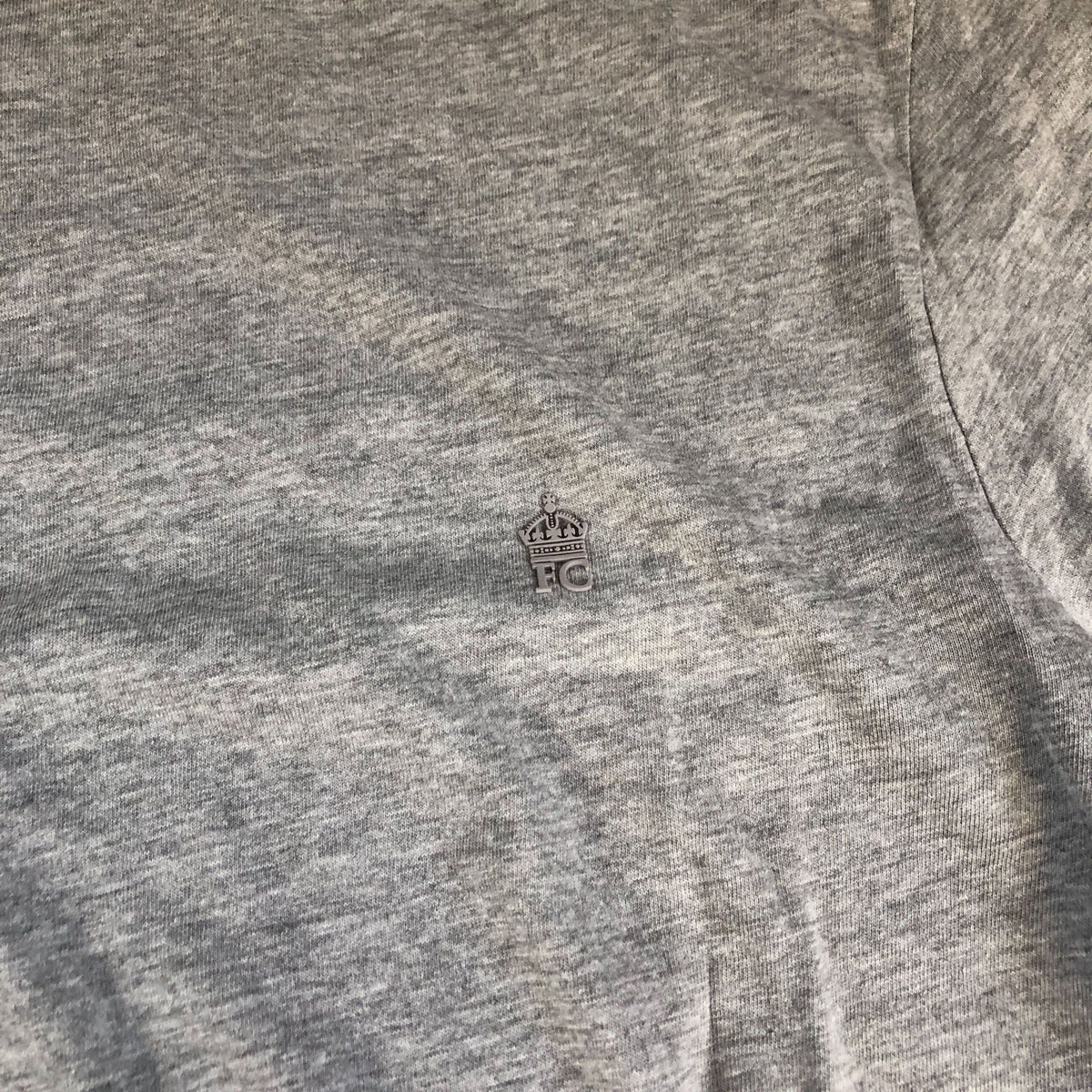 French Connection Grey T-Shirt Men's Size L Short Sleeve Casual Wear