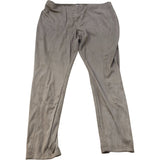 Women's Size 18 Trousers Brown Stretch Soft Fabric Leggings