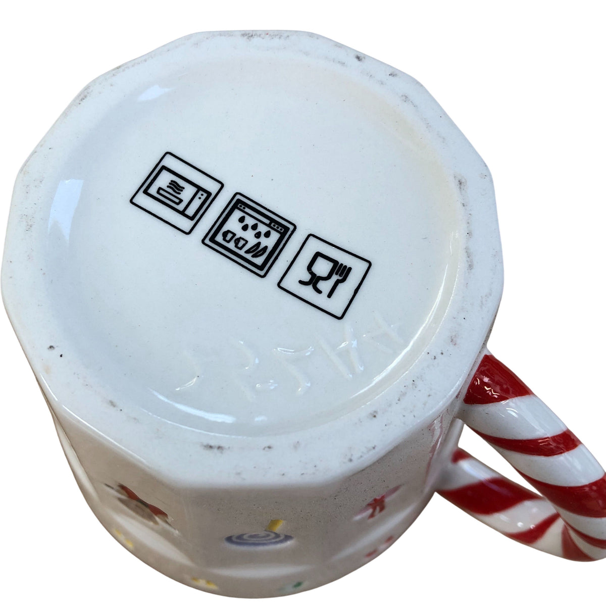 Merry Christmas Candy Cane Mug