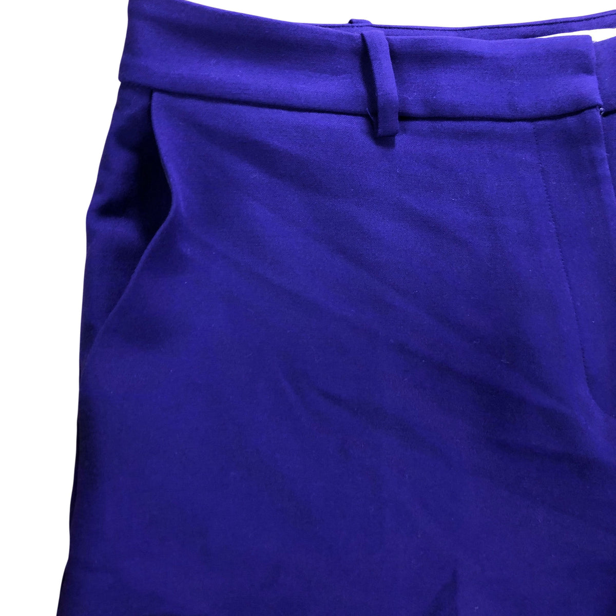 Wide Leg Trousers UK14 Women's Purple