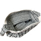 Black And White Checkered Shoulder Bag Women's Casual Tote Handbag