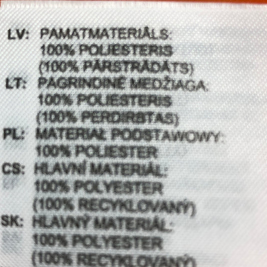 Adidas Originals Track Trousers UK12-14 Women's Orange Athletic Polyester Style