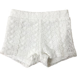 Design Arc Girls Shorts 12-18 Months White Lace Fashion Casual Summer