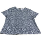 Blue Floral T-Shirt - Size 20