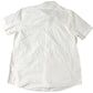Fluid XXL Short Sleeve Shirt Men's White Casual Cotton Blend Top