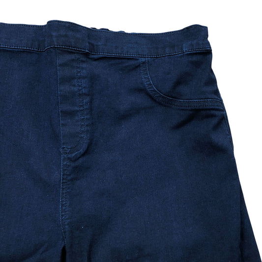Navy Blue Jeggings Stretchy Slim Fit Comfortable Size 22