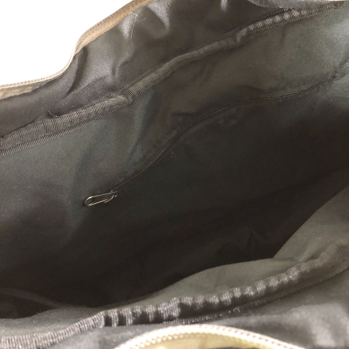 Padded Checked Shoulder Bag Grey Women's