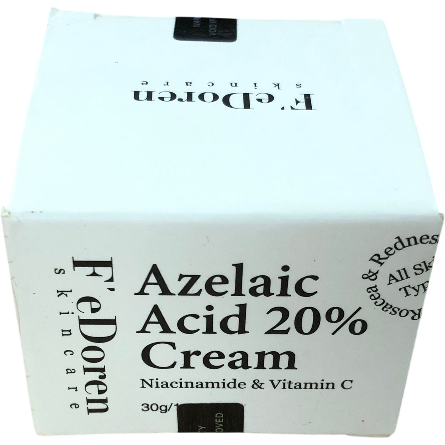 F'eDoren Azelaic Acid 20% Cream 30g Niacinamide And Vitamin C Treatment