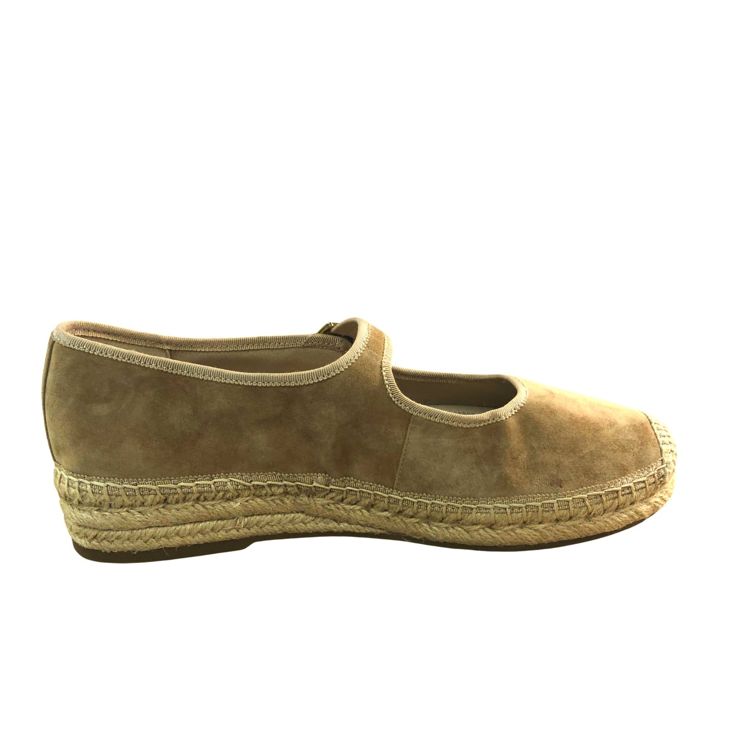 Sam Edelman Mackie UK8 Women's Tan Suede Comfort Flats