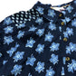 Danika Shirt Tunic Size 10 Women's Navy Floral Print