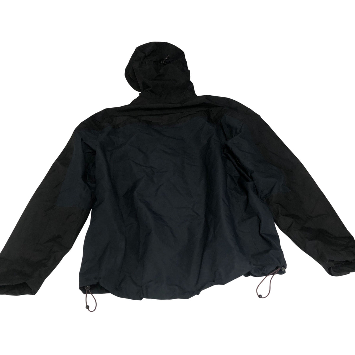Mountain Warehouse Waterproof Jacket Size L Men's Thermal Hooded Black Blue