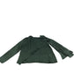 River Island Long Sleeve Blouse UK12 Women's Green Embellished Polka Dot