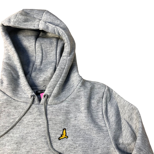 Brave Soul Grey Pullover Hoodie Size M