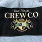 Crew Clothing Company Half Zip Sweatshirt Size L Mens Blue Cotton Blend