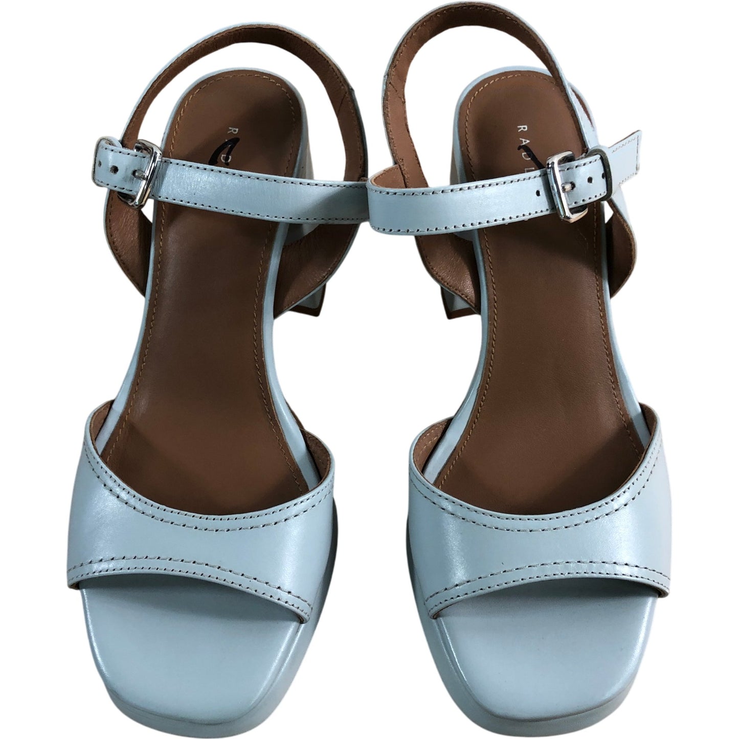 Radley Blue Platform Heels UK 5 Women's Strappy High Heel Sandals