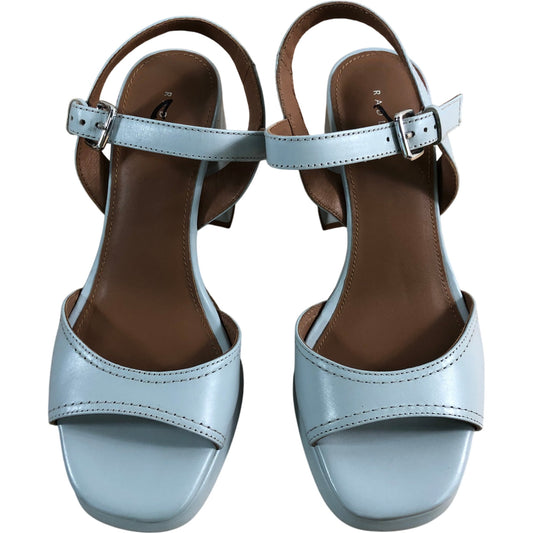 Radley Blue Platform Heels UK 5 Women's Strappy High Heel Sandals
