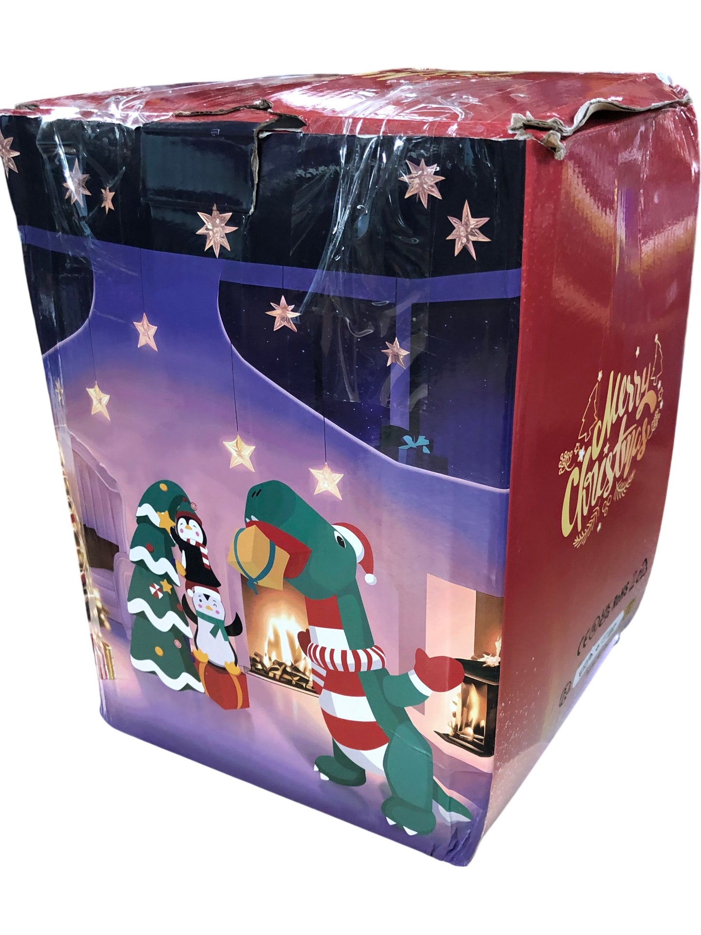 6.5FT Christmas Inflatable Garden Party Decoration Snowman Family