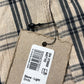 River Island Plaid Shirt XS Men's Light Cotton Casual Shirt Blue White