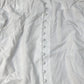 Baukjen White Long Sleeve Button Up Shirt Women's Size 14 100% Tencel