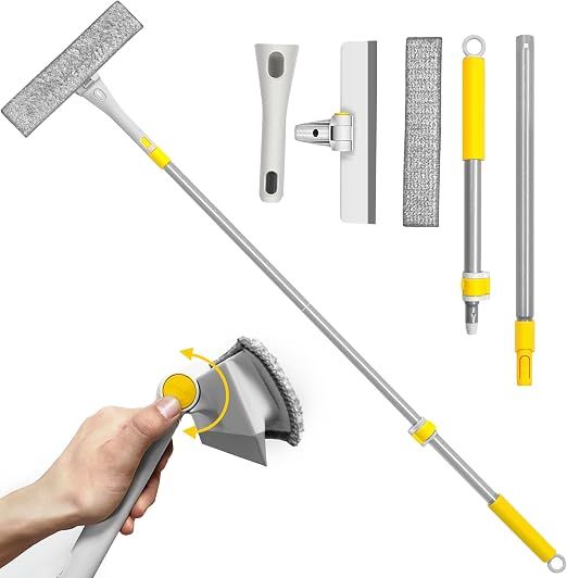 JEHONN Window Squeegee SQ-07 Telescopic Cleaner Tool New in Box 126cm