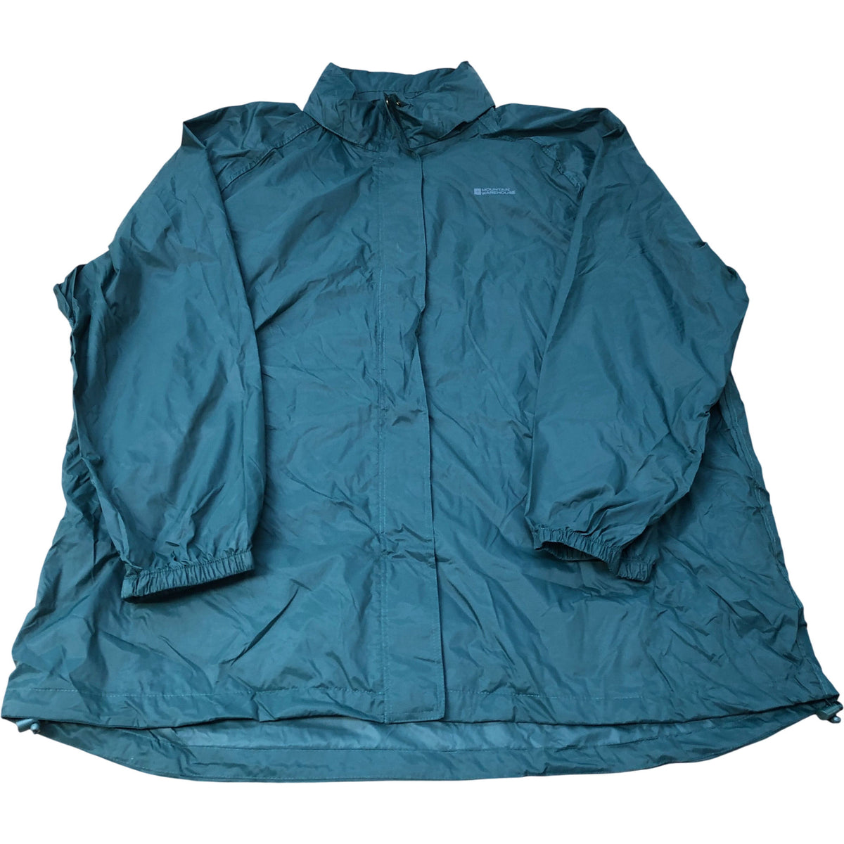 Mountain Warehouse Pakka Women's Lightweight Waterproof Jacket Green