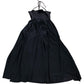 Maxi Dress UK M Women's Navy Halter Neck Sleeveless