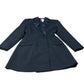 River Island Double Breasted Blazer Jacket UK12 Women's Black Satin Lapel Smart